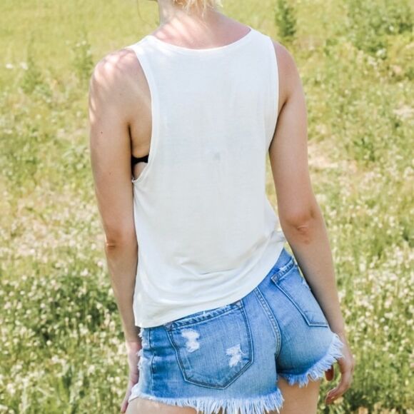 “Good Times Tan Lines” Graphic Tank Top - Picture 8 of 14